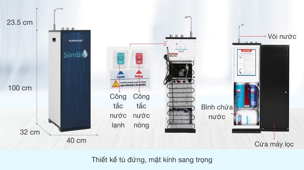 Máy lọc nước Sunhouse SHA-76213CK